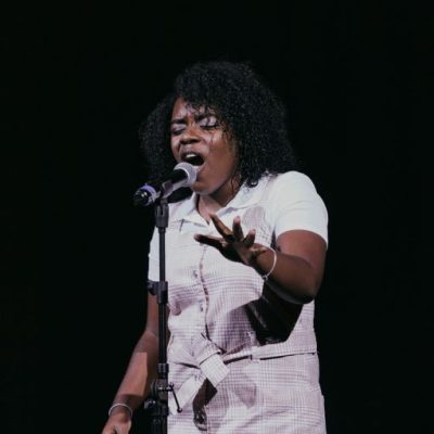 Kayla-Recital-2022-511 Vocal performance student, Kayla, singing